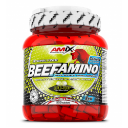 Amix Nutrition liellopa gaļas aminoskābes 550 tabletes.